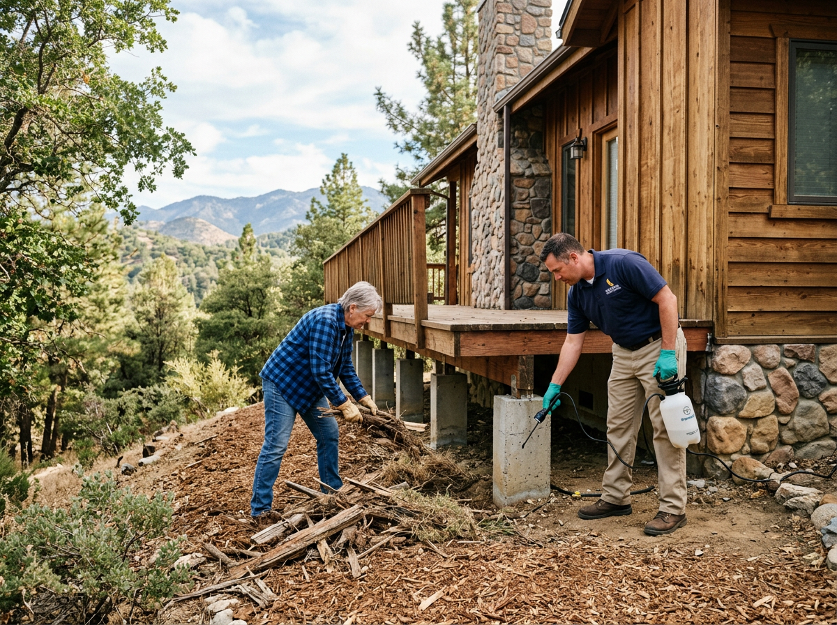 termite treatment and pest control in Wilseyville