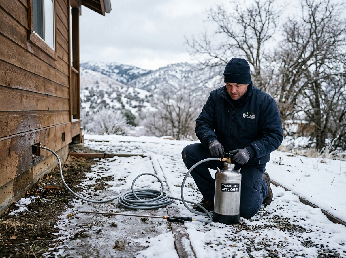 Termite Treatment Scheduling Around Tehachapi's Winter Freeze